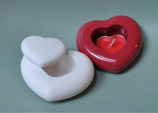 Kaarshouder hart €3,00