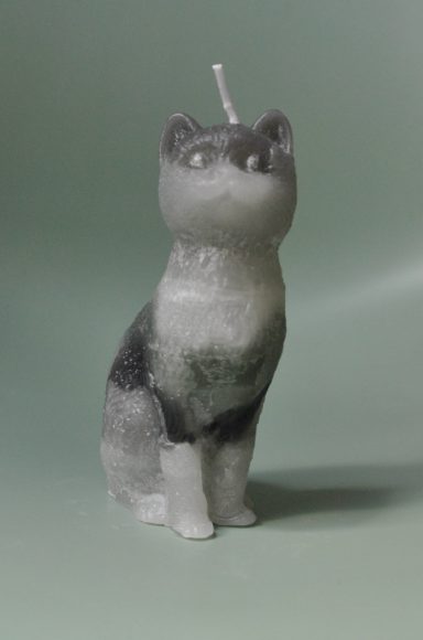 Kaars grote kat €4,50