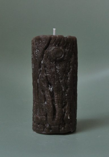 Kaars boomstam €4,00